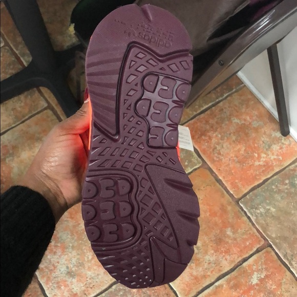 Adidas x Ivy Park Nite Joggers in Orange - Picture 7 of 8